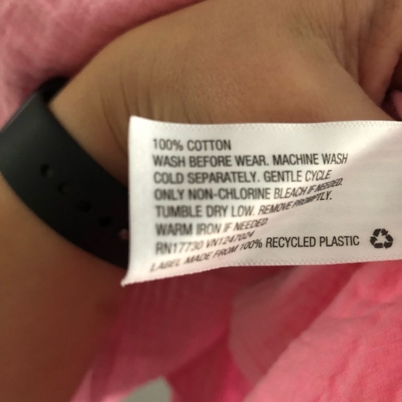 Cat & Jack pink soft cotton dress sz 10/12 - Picture 3 of 5